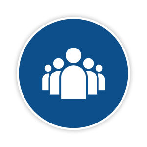 Team icon for group cognitive analysis